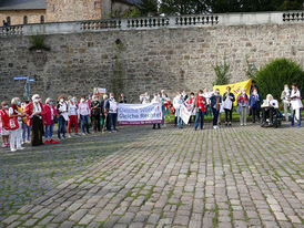 Maria 2.0: Demonstration in Fulda (Foto: Karl-Franz Thiede)